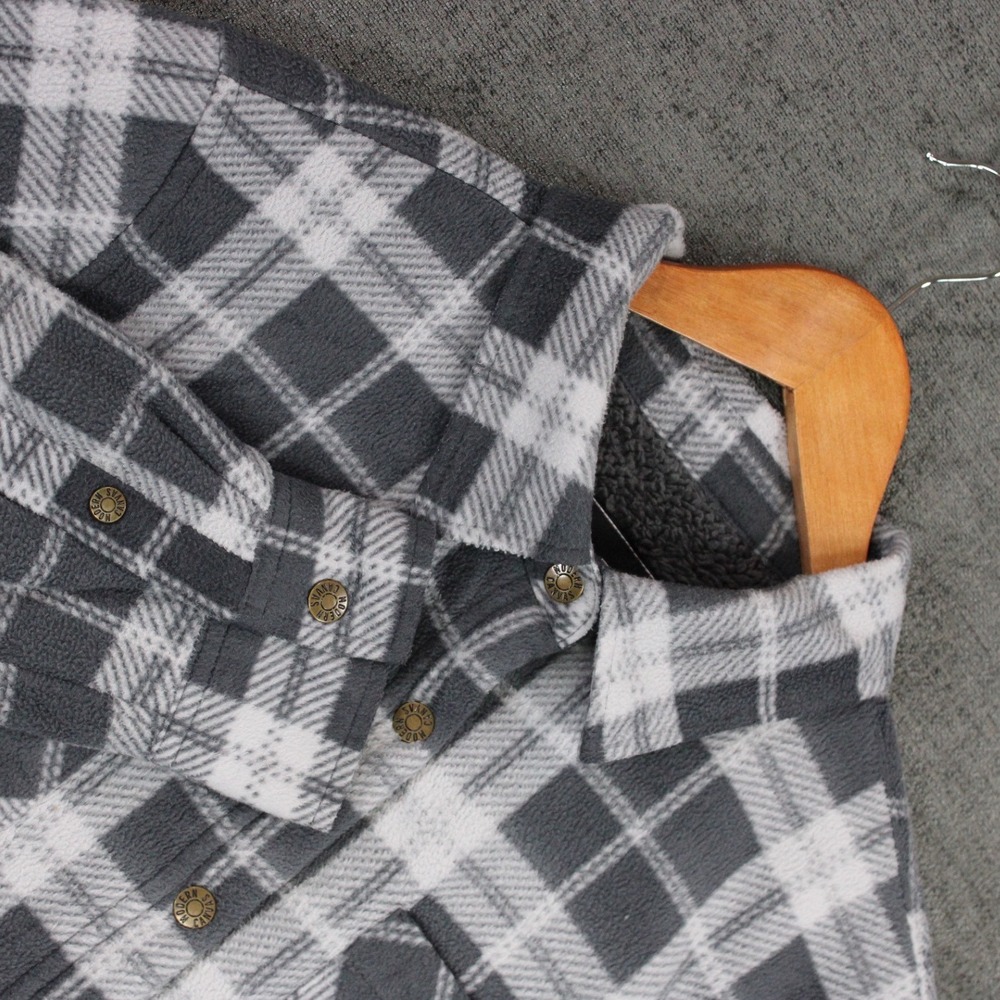 Modern Canvas Men's Fleece Jacket Shirt